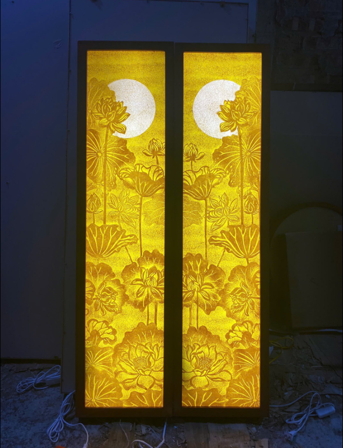 tranh thờ trúc chỉ